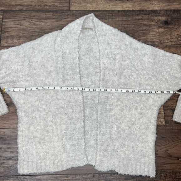 Elisabetta Collection Made in Italy Wool Mohair Cream Cardigan Sweater Sz L - Picture 5 of 7